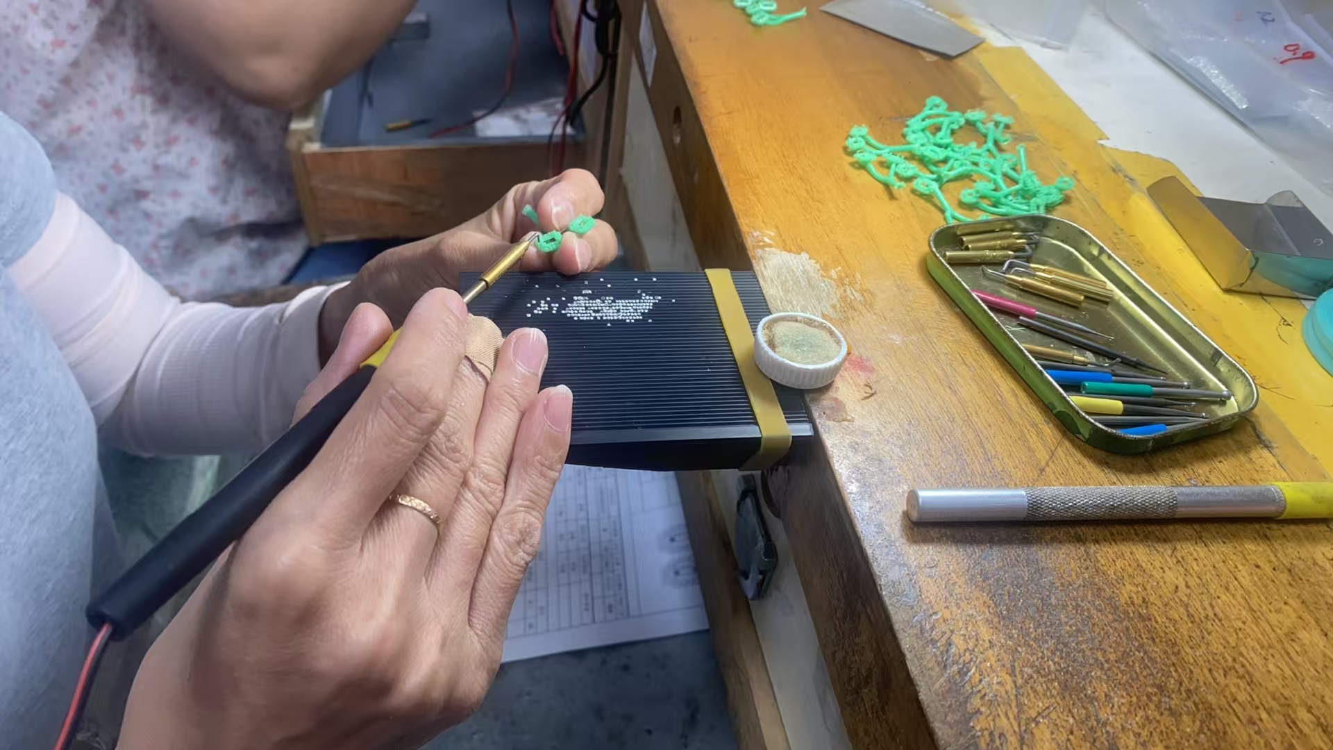 COINA jewelry workshop photograph